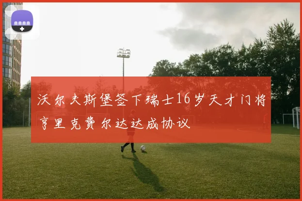 沃尔夫斯堡签下瑞士16岁天才门将亨里克费尔达达成协议