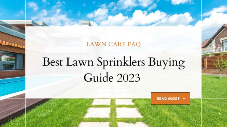 Best lawn sprinklers Buying Guide 2023